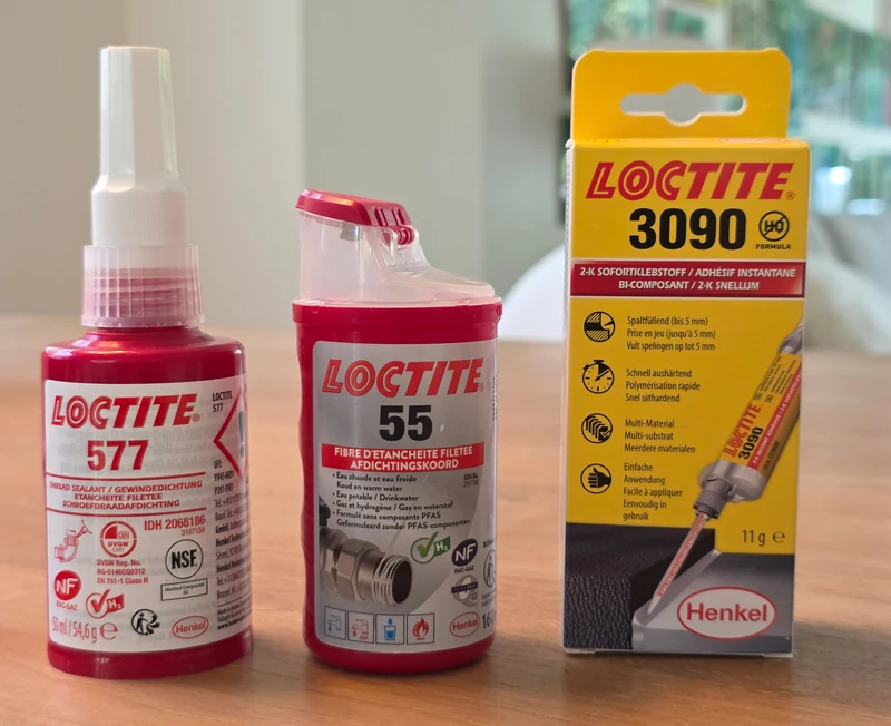 Loctite 3090: utilizzo e tempo di presa