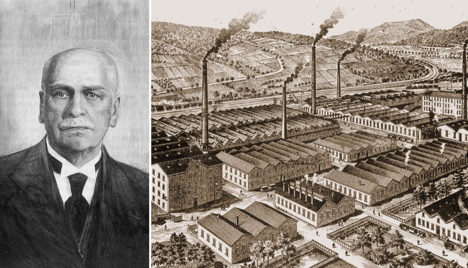 La Meterfabrik di Gustav Ullrich ad Annweiler, fondata nel 1889
