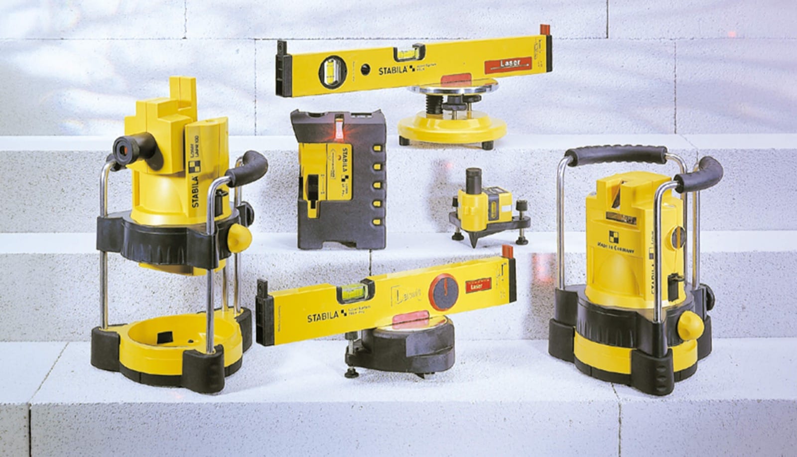 Strumento laser STABILA presentato negli archivi del 1994