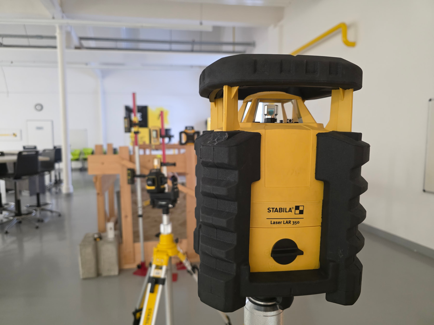 Laser rotativo STABILA LAR 350 presentato al Campus